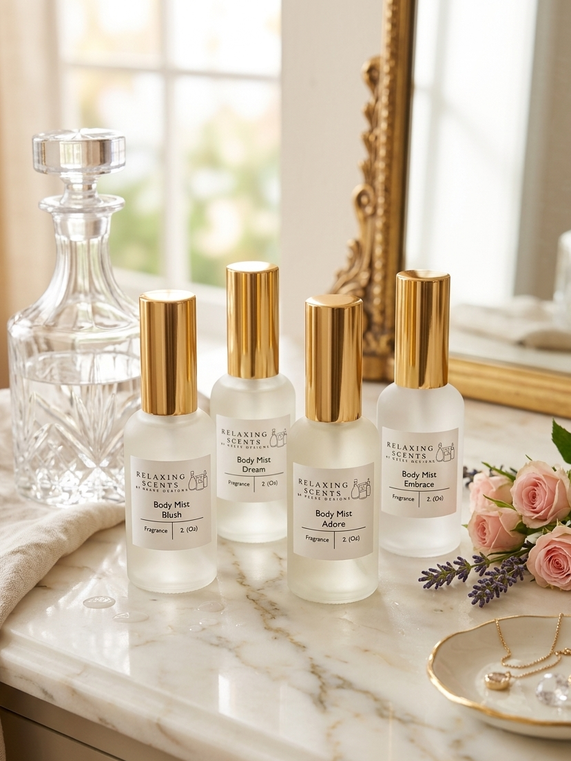 Custom Aromatherapy Spray Body Mist Fragrance