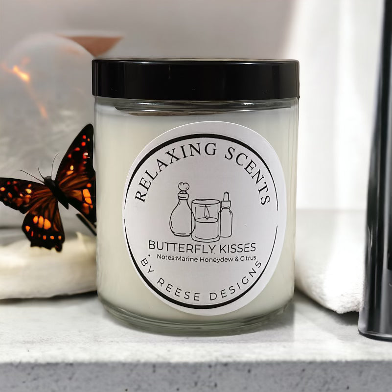 Butterfly Kisses Candle
